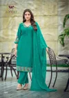 Tanisha Vol 2 By Woodee Viscose Gadhwal Kurti With Bottom Dupatta
